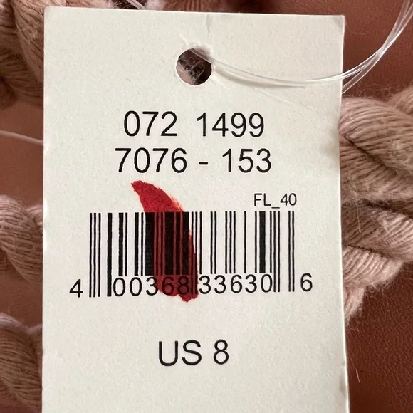 Aerie Rope Sandal Blush Pink Size 8 NWT - Picture 9 of 9